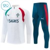 Barn Portugal Trainings Sweatshirt Quarter-Zip 2026-27 Vit Barn Portugal Trainings Sweatshirt Quarter-Zip 2026-27 Vit