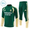 Barn Real Madrid Trainings Sweatshirt Quarter-Zip 2026-27 Grön Barn Real Madrid Trainings Sweatshirt Quarter-Zip 2026-27 Grön