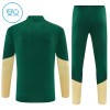 Barn Real Madrid Trainings Sweatshirt Quarter-Zip 2026-27 Grön