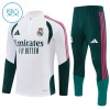 Barn Real Madrid Trainings Sweatshirt Quarter-Zip 2026-27 Vit Barn Real Madrid Trainings Sweatshirt Quarter-Zip 2026-27 Vit