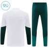 Barn Real Madrid Trainings Sweatshirt Quarter-Zip 2026-27 Vit