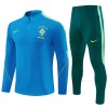 Brasilien Trainings Sweatshirt Quarter-Zip 2026-27 Blå Brasilien Trainings Sweatshirt Quarter-Zip 2026-27 Blå
