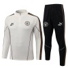 Manchester City Trainings Sweatshirt Quarter-Zip 2026-27 Grå Manchester City Trainings Sweatshirt Quarter-Zip 2026-27 Grå