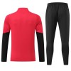 Manchester United Trainings Sweatshirt Quarter-Zip 2026-27 Röd