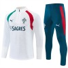 Portugal Trainings Sweatshirt Quarter-Zip 2026-27 Vit Portugal Trainings Sweatshirt Quarter-Zip 2026-27 Vit