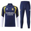 Real Madrid Trainings Sweatshirt Quarter-Zip 2026-27 Blå Real Madrid Trainings Sweatshirt Quarter-Zip 2026-27 Blå