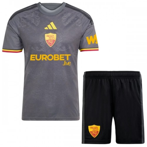 Fotbollskläder Barn AS Roma Tredjetröja 2026-27 - Kortärmad Fotbollskläder Barn AS Roma Tredjetröja 2026-27 - Kortärmad