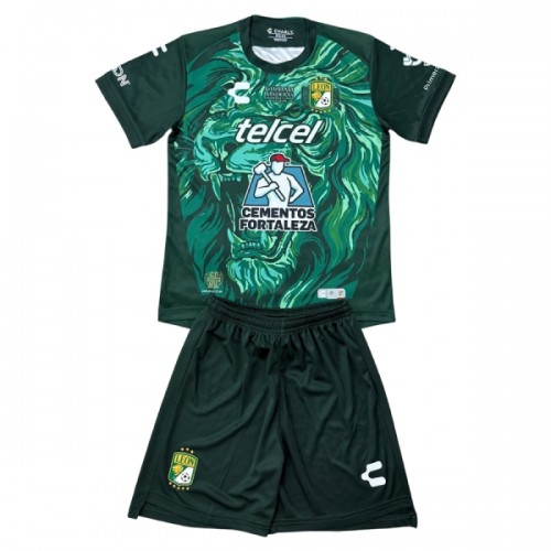 Fotbollskläder Barn Club Leon Hemmatröja 2026-27 - Kortärmad Fotbollskläder Barn Club Leon Hemmatröja 2026-27 - Kortärmad