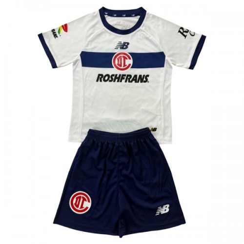 Fotbollskläder Barn Deportivo Toluca Bortatröja 2026-27 - Kortärmad Fotbollskläder Barn Deportivo Toluca Bortatröja 2026-27 - Kortärmad