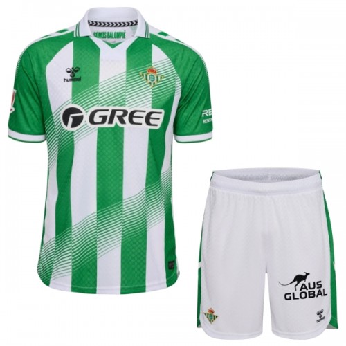 Fotbollskläder Barn Real Betis Hemmatröja 2026-27 - Kortärmad Fotbollskläder Barn Real Betis Hemmatröja 2026-27 - Kortärmad