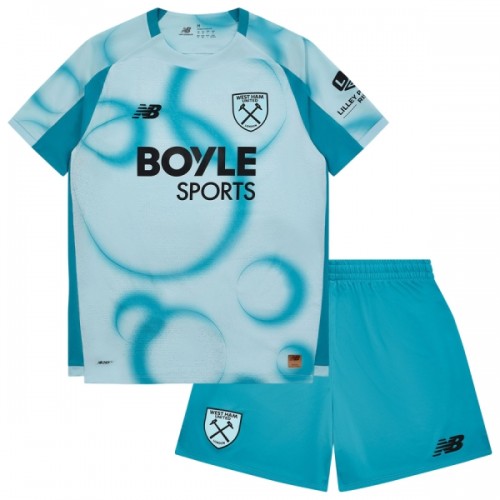 Fotbollskläder Barn West Ham United Tredjetröja 2026-27 - Kortärmad Fotbollskläder Barn West Ham United Tredjetröja 2026-27 - Kortärmad
