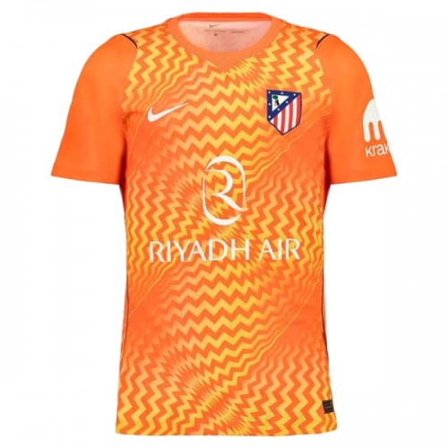 Fotbollskläder Målvakt Atlético Madrid 2026-27 Orange - Kortärmad Fotbollskläder Målvakt Atlético Madrid 2026-27 Orange - Kortärmad