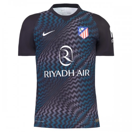 Fotbollskläder Målvakt Atlético Madrid 2026-27 Svart - Kortärmad Fotbollskläder Målvakt Atlético Madrid 2026-27 Svart - Kortärmad