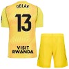 Fotbollskläder Målvakt Barn Atlético Madrid Oblak 13 2026-27 Gul - Kortärmad Fotbollskläder Målvakt Barn Atlético Madrid Oblak 13 2026-27 Gul - Kortärmad