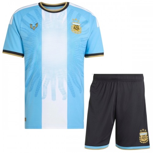 Fotbollskläder Barn Argentina Farewell Årsdag 2026-27 - Kortärmad Fotbollskläder Barn Argentina Farewell Årsdag 2026-27 - Kortärmad