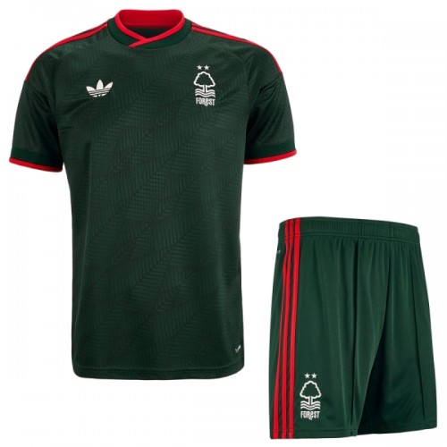 Fotbollskläder Barn Nottingham Forest Bortatröja 2026-27 - Kortärmad Fotbollskläder Barn Nottingham Forest Bortatröja 2026-27 - Kortärmad