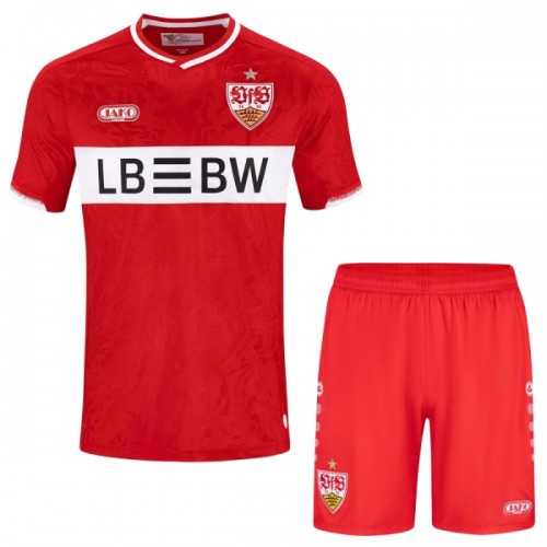 Fotbollskläder Barn VfB Stuttgart Bortatröja 2026-27 - Kortärmad Fotbollskläder Barn VfB Stuttgart Bortatröja 2026-27 - Kortärmad