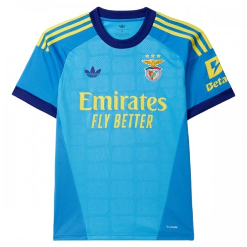 Fotbollskläder Målvakt Benfica 2026-27 Blå - Kortärmad Fotbollskläder Målvakt Benfica 2026-27 Blå - Kortärmad