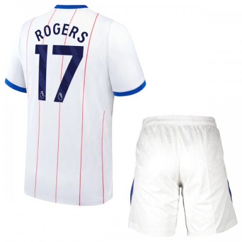 Fotbollskläder Barn Chelsea Rogers 17 Tredjetröja 2026-27 - Kortärmad Fotbollskläder Barn Chelsea Rogers 17 Tredjetröja 2026-27 - Kortärmad