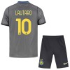 Fotbollskläder Barn Inter Milan Lautaro 10 Tredjetröja 2026-27 - Kortärmad Fotbollskläder Barn Inter Milan Lautaro 10 Tredjetröja 2026-27 - Kortärmad