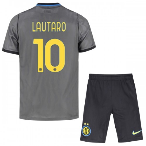 Fotbollskläder Barn Inter Milan Lautaro 10 Tredjetröja 2026-27 - Kortärmad Fotbollskläder Barn Inter Milan Lautaro 10 Tredjetröja 2026-27 - Kortärmad