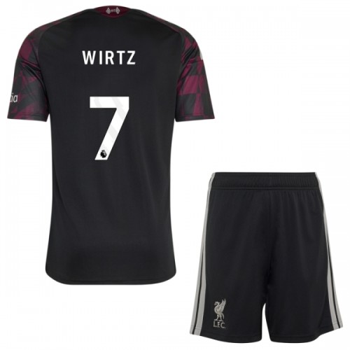 Fotbollskläder Barn Liverpool Wirtz 7 Tredjetröja 2026-27 - Kortärmad Fotbollskläder Barn Liverpool Wirtz 7 Tredjetröja 2026-27 - Kortärmad