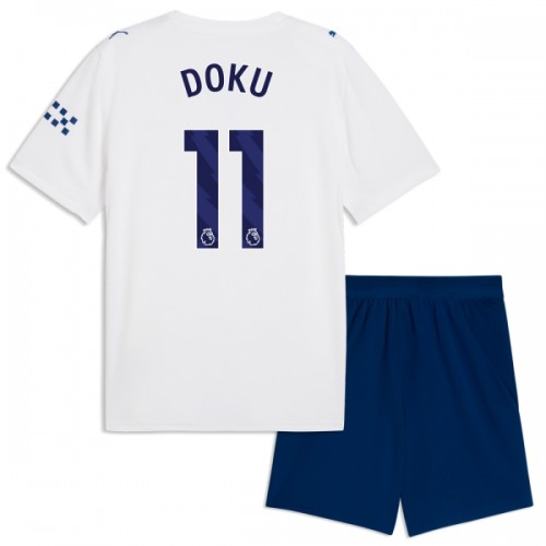Fotbollskläder Barn Manchester City Doku 11 Tredjetröja 2026-27 - Kortärmad Fotbollskläder Barn Manchester City Doku 11 Tredjetröja 2026-27 - Kortärmad