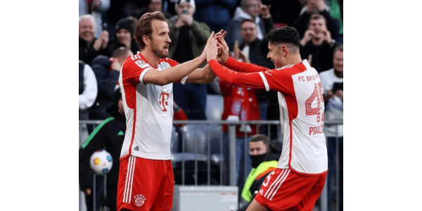 Kane leder Bundesligas målskyttarlista med 24 mål på 20 matcher Kane leder Bundesligas målskyttarlista med 24 mål på 20 matcher