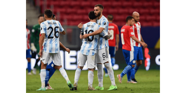 Argentina slog Paraguay med 1-0 i VM-kvalmatchen