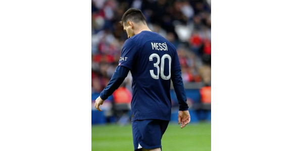Messi blev straffad