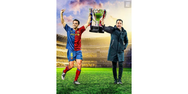 Xavi vinner första La Liga-titeln i sin tränarkarriär