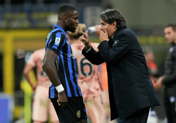 Marcus Thuram gjorde hattrick trots skada