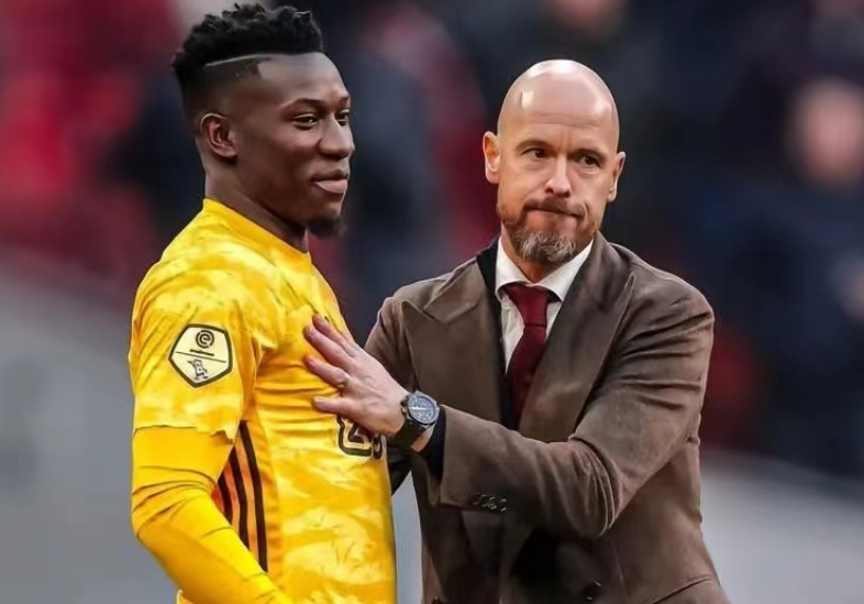 Manchester Uniteds första bud på Inter-målvakten Onana avslogs