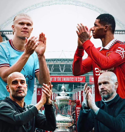 Manchester-derbyt spelas i FA-cupfinalen