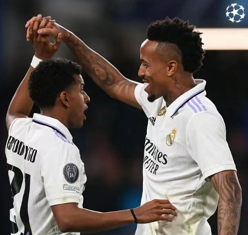 Real Madrid slog Chelsea dubbelt för att avancera till topp 4