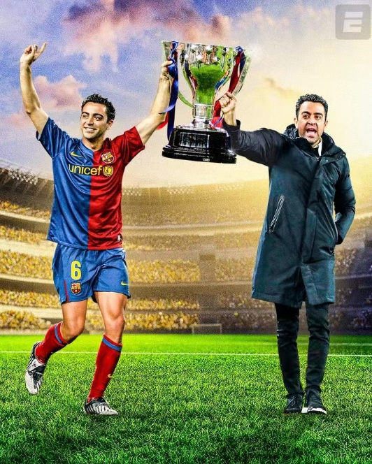 Xavi vinner första La Liga-titeln i sin tränarkarriär